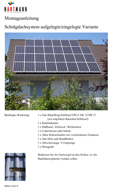 AWS-Solar Dorsten - Solarmontagesysteme, Solar, Solarmontage